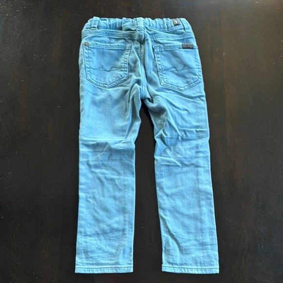 7 For All Mankind Blue Denim Jeans - Picture 4 of 5